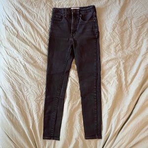 Everlane authentic stretch high rise skinny jean (ankle)